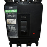 NEW IEM ESA3015 Circuit Breaker 3 Pole 15A 480V ESA-14KA 14kA 40C