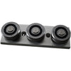 NEW PBC Linear Redi-Rail Carriage RRS18 3-Roller Slider Plate R18EG Bearings