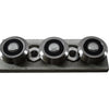 Lot of 2 PBC Linear Redi-Rail RRS18 3-Roller Linear Guide Carriage Sliders