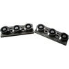 Lot of 2 PBC Linear Redi-Rail RRS18 3-Roller Linear Guide Carriage Sliders