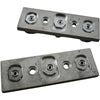 Lot of 2 PBC Linear Redi-Rail RRS18 3-Roller Linear Guide Carriage Sliders