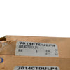 NEW Pair RHP 7014CTDULP4 Angular Contact Bearings 70x110x20mm Duplex Pair ABEC7