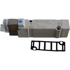 SMC SY5140-5LOZ Solenoid Valve 5 Port 2 Position Single 24VDC Base Mount
