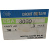 NEW IEM ESA3030 Circuit Breaker 3 Pole 30A 480V 14kA Molded Case ESA-14KA