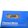 Pack of 50 NEW Thomas Betts 10RC-6 Sta-Kon Ring Terminals 12-10 AWG No 6 Stud Vinyl
