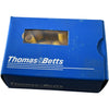 Pack of 50 NEW Thomas Betts 10RC-6 Sta-Kon Ring Terminals 12-10 AWG No 6 Stud Vinyl