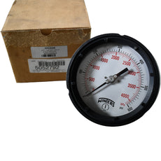 NEW Winters PPC5349 Pressure Gauge 4.5 Dial 0-600 PSI KPA 1/4 NPT Back Mount