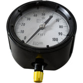 NEW Ashcroft Duragauge 4.5 Receiver Pressure Gauge 0-100 Feet 3-15 PSI 1279