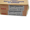 NEW Pair NSK 7008CTRDULP4Y Precision Angular Contact Spindle Bearings 40mm ID