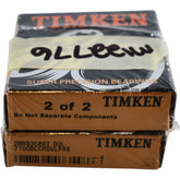 NEW Pair Timken 2MM9308WI CR DUL 71908CCRDULP4S Spindle Bearings 40mm ID 68mm OD