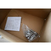 NEW Hanwha Vision SBP-300KMW1 Corner Mount Bracket Base White Aluminum