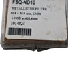 NEW Newport FSQ-ND10 Metallic Neutral Density Filter 50.8x50.8mm UVFS 1.0 OD