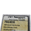 NEW Newport FSQ-ND30 Metallic Neutral Density Filter 50.8x50.8mm UVFS 3.0 OD