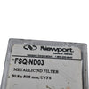 NEW Newport FSQ-ND03 Metallic Neutral Density Filter 50.8x50.8mm UVFS 0.3 OD