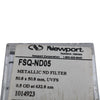 NEW Newport FSQ-ND05 Metallic Neutral Density Filter 50.8x50.8mm UVFS 0.5 OD