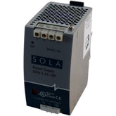 Sola Hevi-Duty SDN 5-24-100 Power Supply 115/230VAC Input 24VDC 5A Output DIN Rail