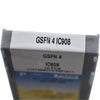 Pack of 10 NEW Iscar GSFN 4 IC908 Slitting Grooving Inserts 4mm 0.1590'' Width