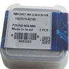 NEW Pack of 2 Iscar MM GRIT 16K-2.50-0.20 IC528 Groove Milling Head Inserts