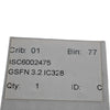 Pack of 1 NEW Iscar GSFN 3.2 IC328 Slitting Grooving Insert 3.2mm 0.126'' Width
