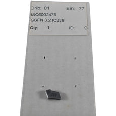 Pack of 1 NEW Iscar GSFN 3.2 IC328 Slitting Grooving Insert 3.2mm 0.126'' Width