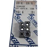 Pack of 6 NEW Iscar SEKT 43AFR-HM IC328 Carbide Milling Inserts 1204AFR-HM