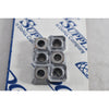 Pack of 6 NEW Iscar SEKT 43AFR-HM IC328 Carbide Milling Inserts 1204AFR-HM