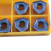 Pack of 5 NEW Iscar H600 WXCU 080612T IC830 Trigon Carbide Milling Inserts