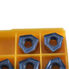 Pack of 5 NEW Iscar H600 WXCU 080612T IC830 Trigon Carbide Milling Inserts
