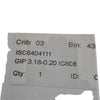 Pack of 1 NEW Iscar GIP 3.18-0.20 IC808 Groove Turn Carbide Insert GIP3.18 Single