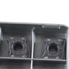 Pack of 4 NEW Iscar CNMG 432-NR IC907 Carbide Turning Inserts CNMG 120408-NR