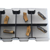 Pack of 7 NEW Iscar TGMF 304 IC830 6450129 Top Grip Grooving Carbide Inserts