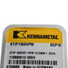Pack of 1 NEW Kennametal KTIP1350HPM KCP15 4158968 KenTIP Drill Insert 13.5mm