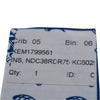 NEW Kennametal NDC38RDR75 KC5025 Top Notch Carbide Threading Insert