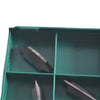 Pack of 3 NEW Tool-Flo V84 NT 12P AC50C Flo-Vee Carbide Threading Inserts