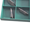 Pack of 3 NEW Tool-Flo V84 NT 12P AC50C Flo-Vee Carbide Threading Inserts