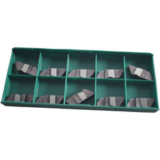 Pack of 10 NEW Tool-Flo FLGD-3125R-CB AC50C Flange Locking Groove Inserts