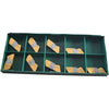 Pack of 9 NEW Tool-Flo 6334125RN4C FLGD-3125R GP50C Grooving Threading Inserts