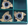 Pack of 4 NEW Tool-Flo 10154N4 L43 428 EXT GP50 Laydown Threading Inserts