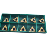 Pack of 10 NEW Tool-Flo TF17210N4C TNMC-43-NV GP50C On-Edge Threading Inserts
