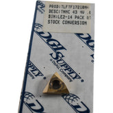 NEW Tool-Flo TF17210N4 TNMC-43-NV GP50C On-Edge Threading Insert Single 1PC