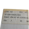 NEW Tool-Flo TF0261040AC50E V84-NT-4F AC50E Vee-Bottom Threading Insert