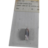 NEW Tool-Flo TF0261040AC50E V84-NT-4F AC50E Vee-Bottom Threading Insert