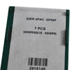 Pack of 7 NEW Tool-Flo 5101500N4F 22ER-4PAC GP50F Laydown Threading Inserts