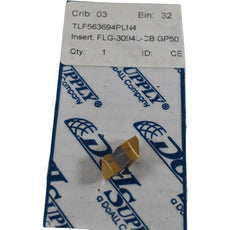 Pack of 1 Tool-Flo FLG-3094L-CB GP50 Carbide Flo-Lock Grooving Insert