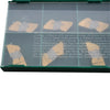 Pack of 10 NEW Tool-Flo FLG-3156L GP50C Flo-Lock Grooving Inserts Carbide TiN