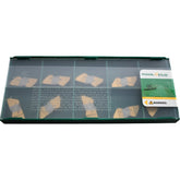 Pack of 10 NEW Tool-Flo FLG-3156L GP50C Flo-Lock Grooving Inserts Carbide TiN