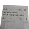 NEW Tool-Flo FLG-3156L GP50 Flo-Lock Grooving Insert Carbide TiN 563856LN4