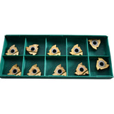 Pack of 10 NEW Tool-Flo L43 530 EXT GP50F Threading Inserts Carbide 13154N4F