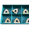 Pack of 10 NEW Tool-Flo L43 530 EXT GP50F Threading Inserts Carbide 13154N4F