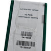 Pack of 10 NEW Tool-Flo L43 530 INT GP50F Threading Inserts Carbide 13158N4F